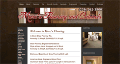 Desktop Screenshot of marcsflooring.com